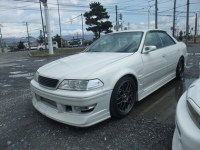 JZX100マーク２／フェンダー加工・FRP修理・オールペン！