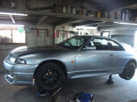 33GTRのOS技研強化クラッチ交換に着手しました！