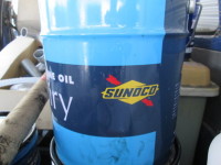 4台まとめて SUNOCO[スノコ]エンジンオイル交換です。