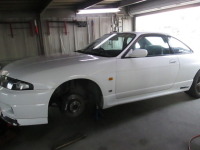 33GTR フロントドライブシャフトブーツ交換が完了！