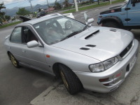 GC8インプレッサ　HKS CAMPとエプソンTVを取り外し。 