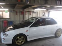 GC8インプレッサの整備と車検上げが完了！