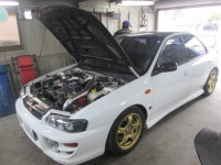 GC8インプレッサの冬支度 車高調整 タイヤ交換 プラグ交換が完了！ 