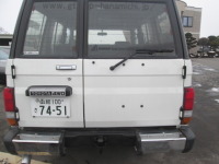 雪道不動車救出用77ランクルに牽引用ピントルフックを取付け！