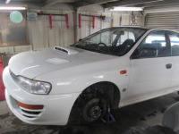 GC8インプレッサRSのサスペンション修理とWAKOSオイルメンテナンス！