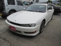 S14シルビアＨＩＤ、クリアウィンカー、フロントリップ取り付け完了