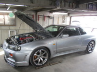 BNR34 34GT-Rのチューニング作業を開始しました！