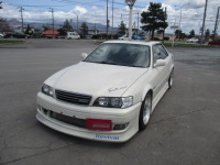 JZX100チェイサーの車高調整とデフオイル交換が完了！