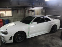 34GT-Rのエンジン不調！原因は車載PLX空燃比計の故障から・・・