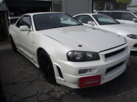 BNR34 34GT-RのWAKOSエンジンオイル/デフオイル交換とレーシングプラグ交換！