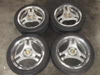 中古ホイール/タイヤ販売！旧車 希少 スーパーADVAN 16X7J 114.3/4穴！