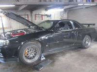 RB28仕様 BNR34 34GT-R  F-conV本セッテングを開始！