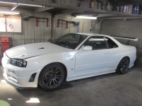 BNR34 34GT-R Mspec-NurのWAKOSエンジンオイル交換！