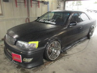 JZX100チェイサー フロントキャンバー調整とアライメント調整完了！