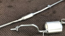 ハスラーのマフラーサビ落とし＆耐熱塗料で塗装！即日対応で完了！