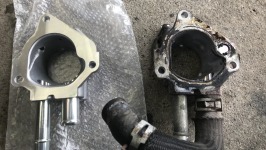 自社搬送車(日野デュトロ)のヒーターが効かないトラブル修理完了！
