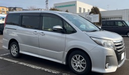 80系ノアのブレーキ清掃/パッド交換してユーザー車検代行完了！