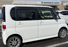 再生に近い修理をして無事にダイハツタントのユーザー車検代行完了