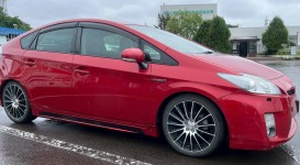 30プリウスの足回り異音や球切れを整備してユーザー車検代行完了