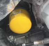 オイルフィルター持ち込みで32スイフトスポーツのエンジンオイル交換