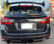 レヴォーグの持ち込みエアクリーナー/ブローオフバルブ/ウエストスポイラー取り付け