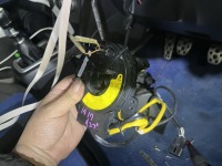 スパイラルケーブル破損で走行不可能となったインプレッサをレッカー引き取りしてリサイクル品に交換修理