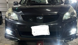 レガシィのフォグランプが調子悪い！当時物HIDを新品LEDに交換修理！