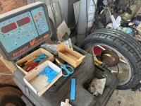 アクアの持ち込みタイヤ組み換え(新品に交換)＆ホイールバランス調整