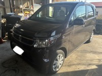 初代N-WGNの車両点検ご依頼！フロント左右ブレーキパッドの消耗を発見して報告！