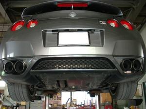 GT-R R35・・・SUPERIOR specR ﾌﾙﾁﾀﾝﾏﾌﾗｰ！｜自動車チューニング/パーツ取付 - HKSテクニカルファクトリー札幌