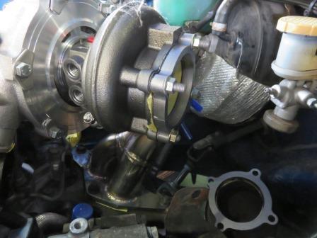 スバル インプレッサ GRB HKS GTⅡ8262タービン仕様製作中 スバル インプレッサ GRB HKS GTⅡ8262タービン仕様製作中