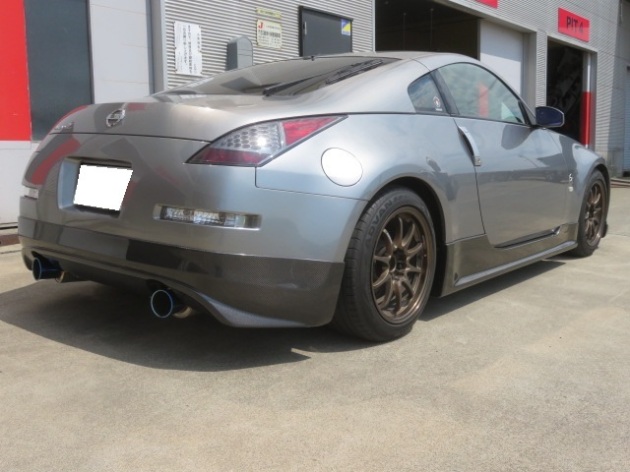 日産 フェアレディZ Z33 SEIBON製エアロパーツ取り付け｜自動車