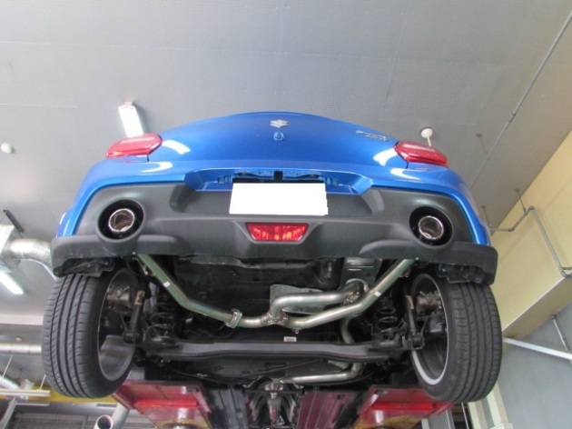 スズキ スイフトスポーツ ZC33S HKS HiPower SPEC-L 取付け｜自動車