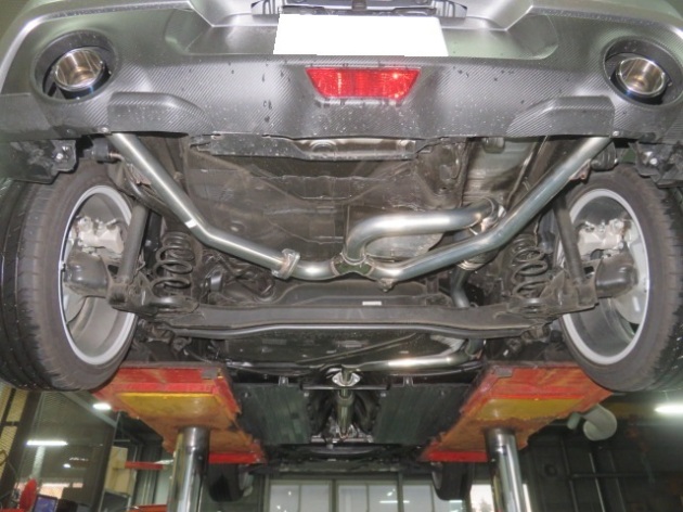 スズキ スイフトスポーツ ZC33S HKS Hi-Power SPEC-LⅡ マフラー