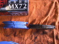 スープラ　ブレーキ パッド交換　エンドレス 新製品 MX72