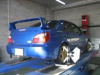 GDBインプレッサ　4輪アライメント調整