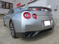 日産 GTR R35 HKSマフラー／HKSプラグ／純正ECU書き換え　