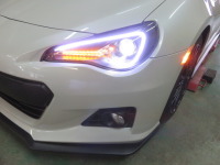 スバル BRZ ZC6 CRYSTAL EYE ヘッドライト交換