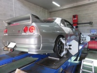 日産 スカイライン GT-R BCNR33 アライメント調整