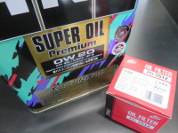 トヨタ プリウス ZVW30 HKS SUPER OIL Premium 0w20/車検･整備