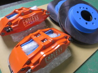 ホンダ フィットRS GE8 ENDLESSキャリパーキット装着