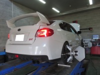 スバル WRX STI VAB アライメント調整