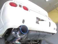 日産スカイラインGTR BNR32 SUPER TURBO MUFFLER取付け