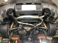 三菱 エボリューションⅩ HKS SUPER TURBO MUFFLER 交換