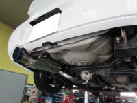 スバル インプレッサWRX GDB SUPER TURBO MUFFLER 取付け