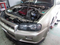 日産 スカイラインGT-R BNR34 HKS パワーフロフィルター/DDR