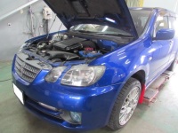 ミツビシ エアトレック HKS Premium OIL 7.5W45 オイル交換