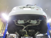 スバル インプレッサ GRB HKS SUPER TURBO MUFFLER 取り付け