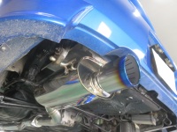 スバル インプレッサWRX GDB SUPER TURBO MUFFLER 取付け