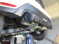 トヨタ ＧＲヤリス 4ＢＡ－ＧＸＰＡ１６ ＳＵＰＥＲ ＴＵＲＢＯ ＭＵＦＦＬＥＲ 取り付け